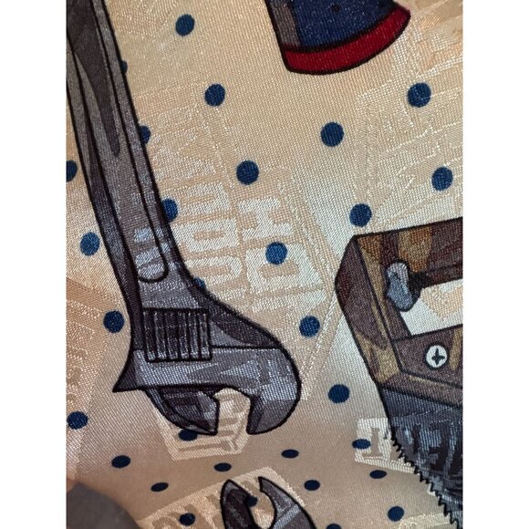 Men's “Home Improvement” Tim’s Garage Workshop Tie – Tool Time Vibes! - Picture 6 of 8